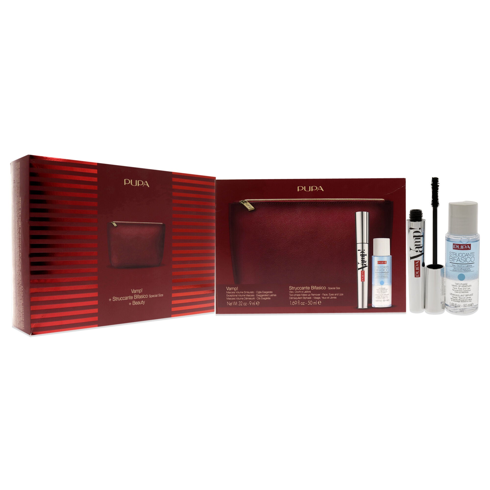 Vamp! Mascara and Two-Phase Make-Up Remover Set by Pupa Milano for Women - 3 Pc Set, See Description, alternate image number 2