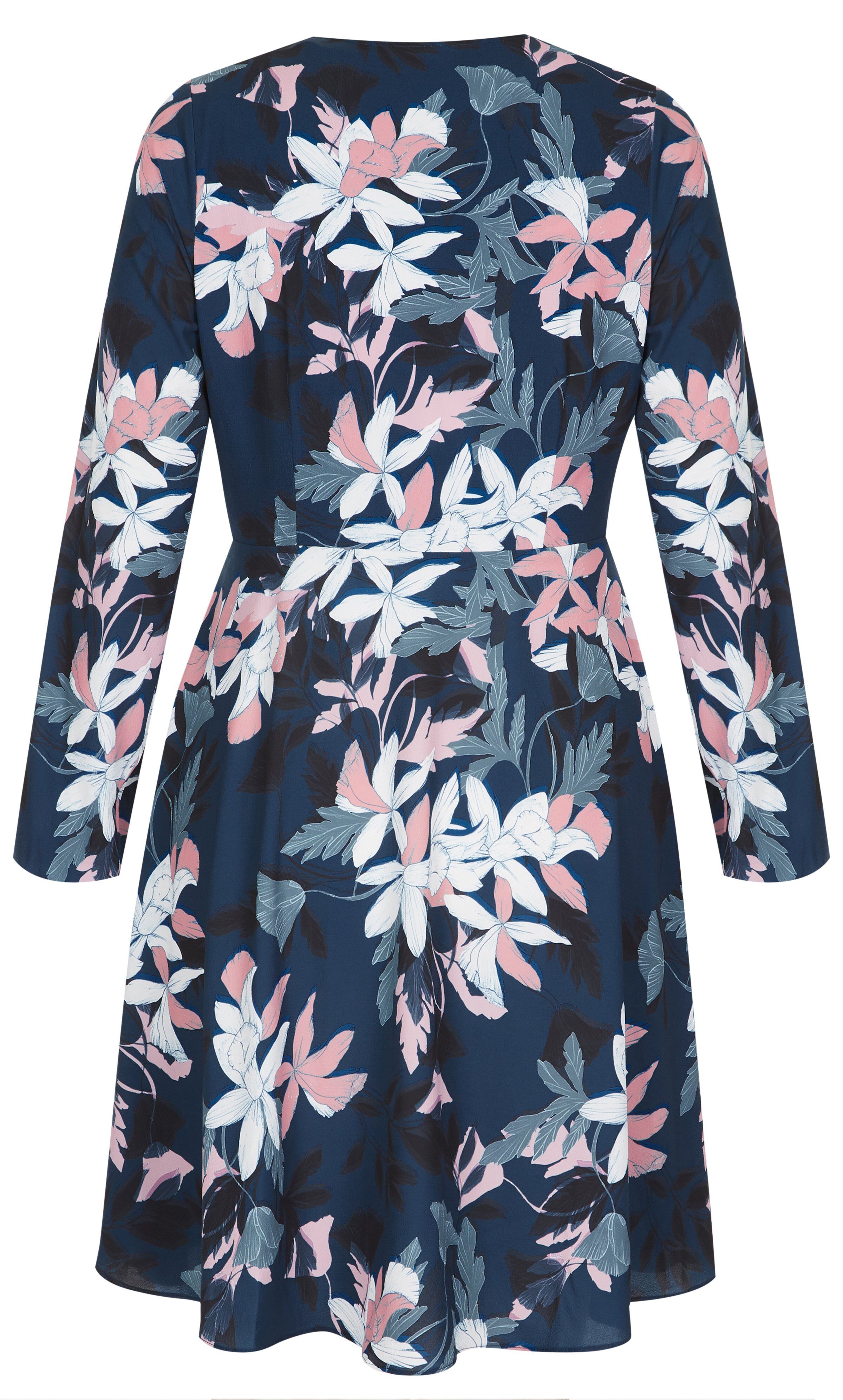 Luna Floral Dress - blue, , alternate image number 3