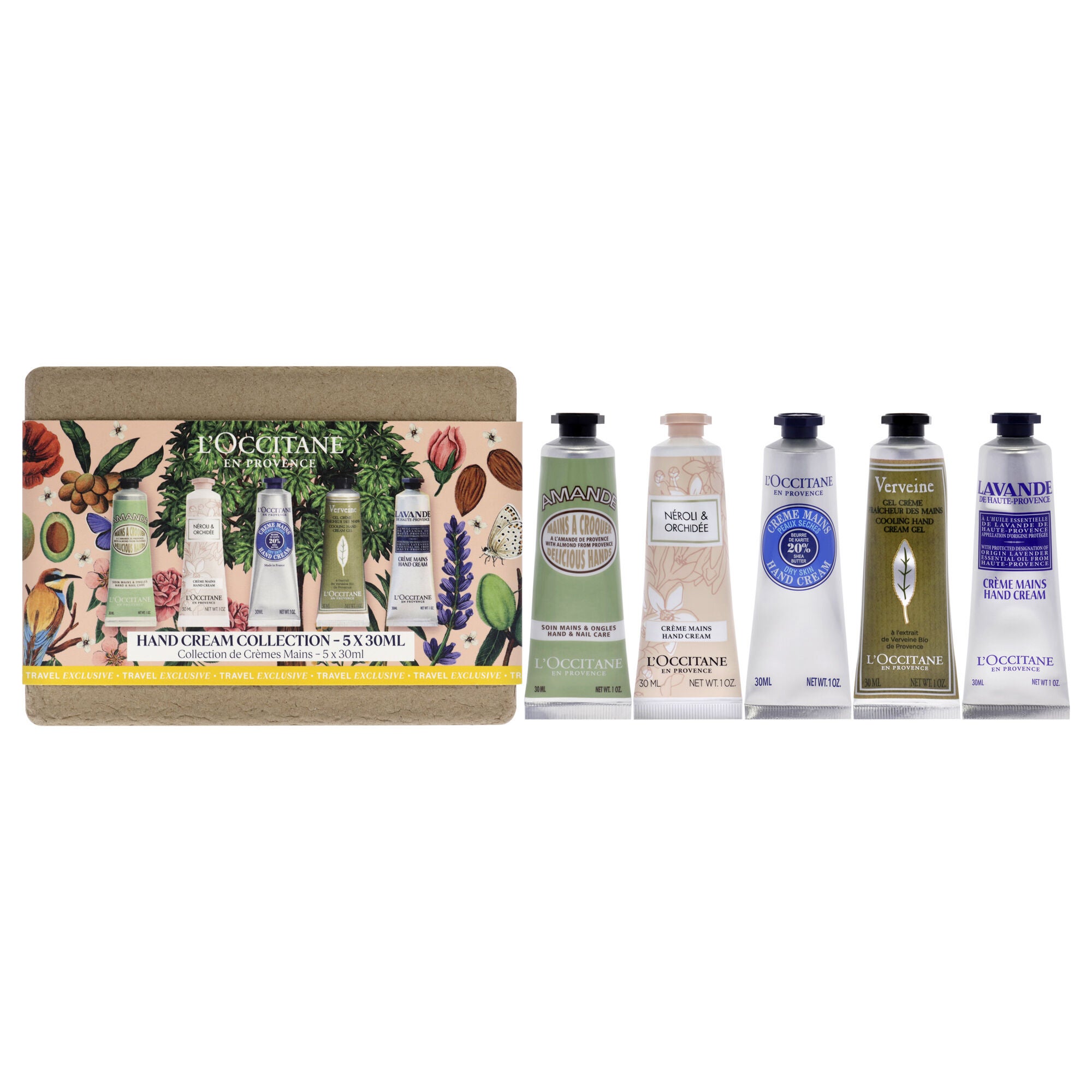 En Provence Hand Cream Collection by LOccitane for Women - 5 Pc Gift Set, See Description, hi-res image number 0