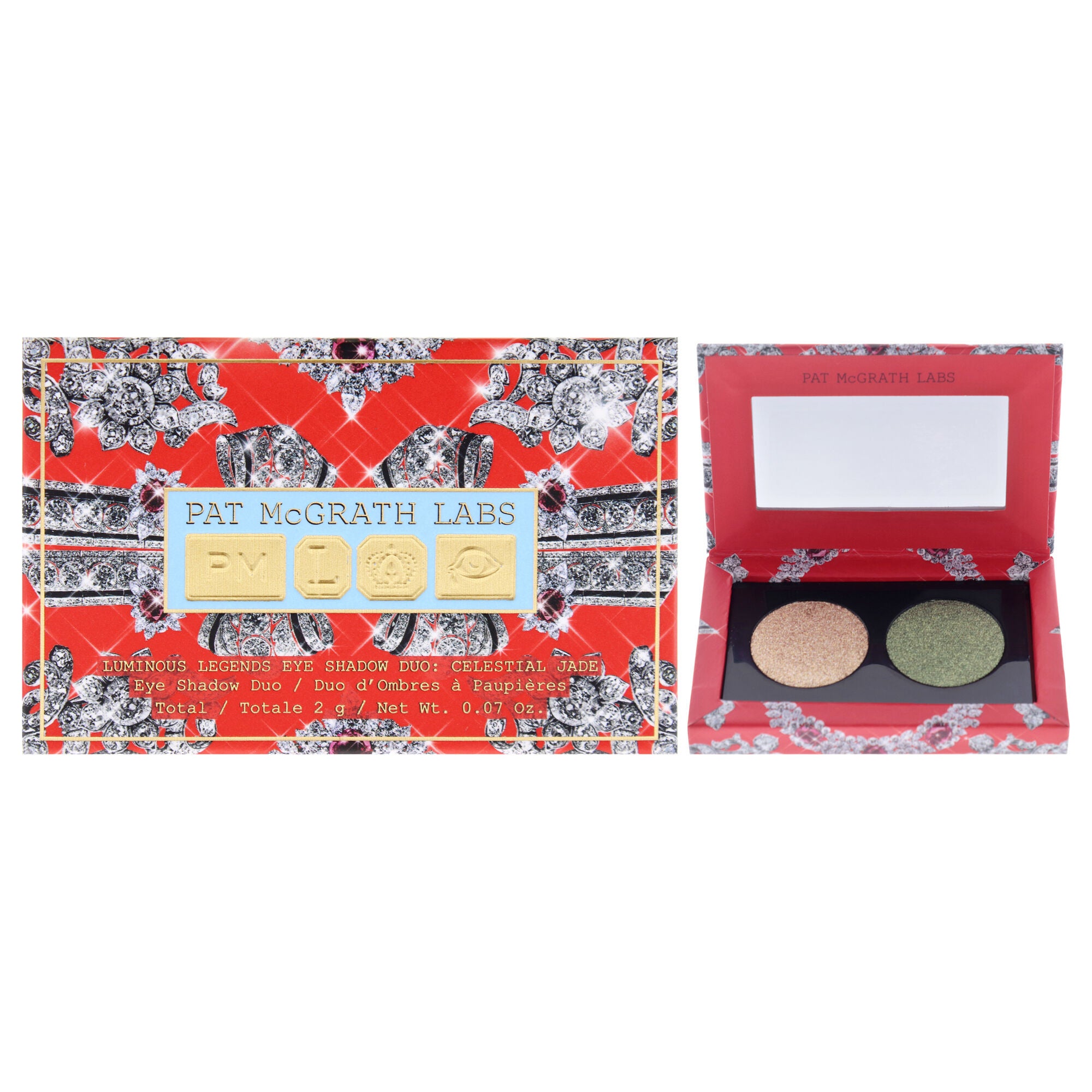 Luminous Legends Eye Shadow Duo - Celestial Jade, See Description, hi-res image number 0