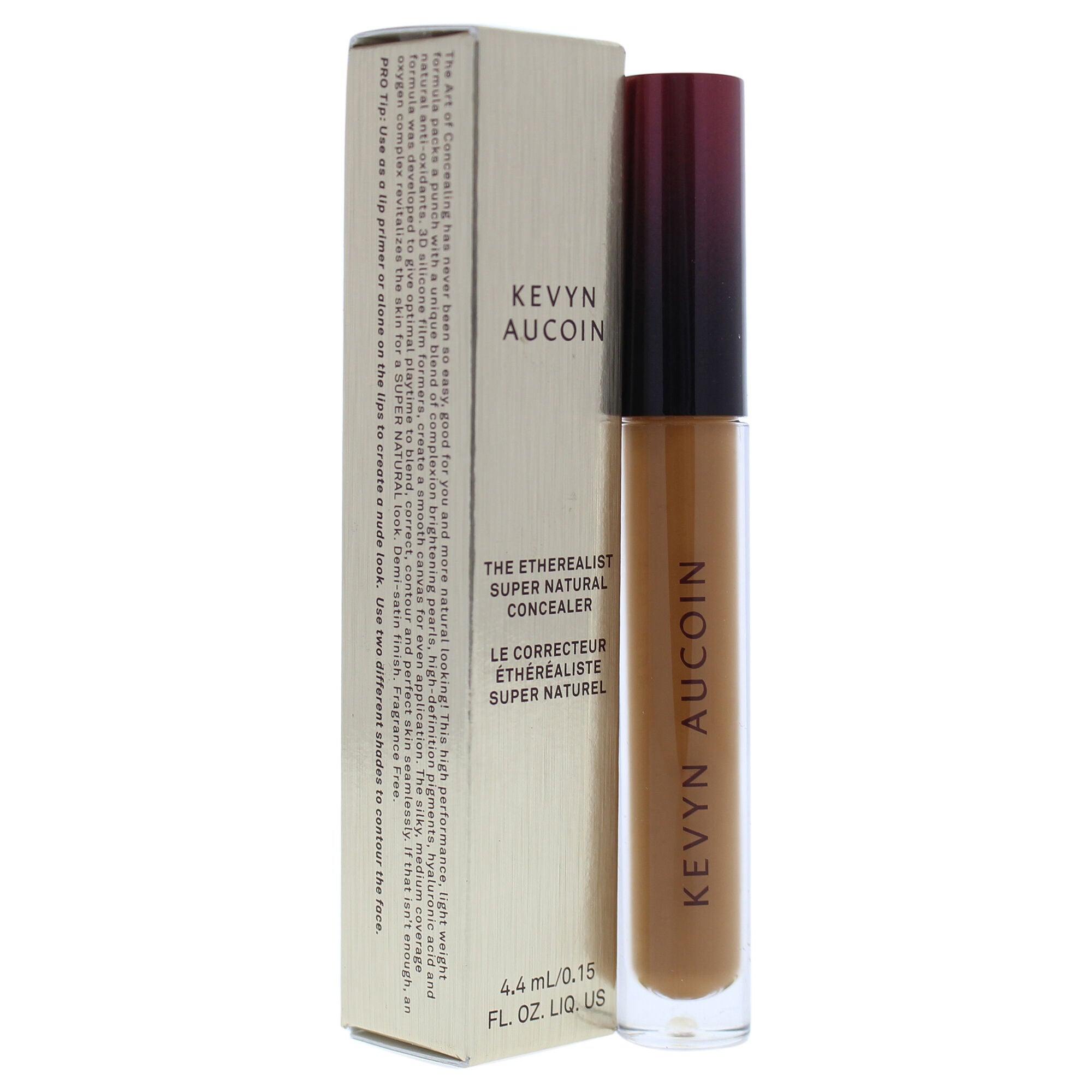 The Etherealist Super Natural Concealer - EC 08 Deep by Kevyn Aucoin for Women - 0.15 oz Concealer, See Description, alternate image number 2