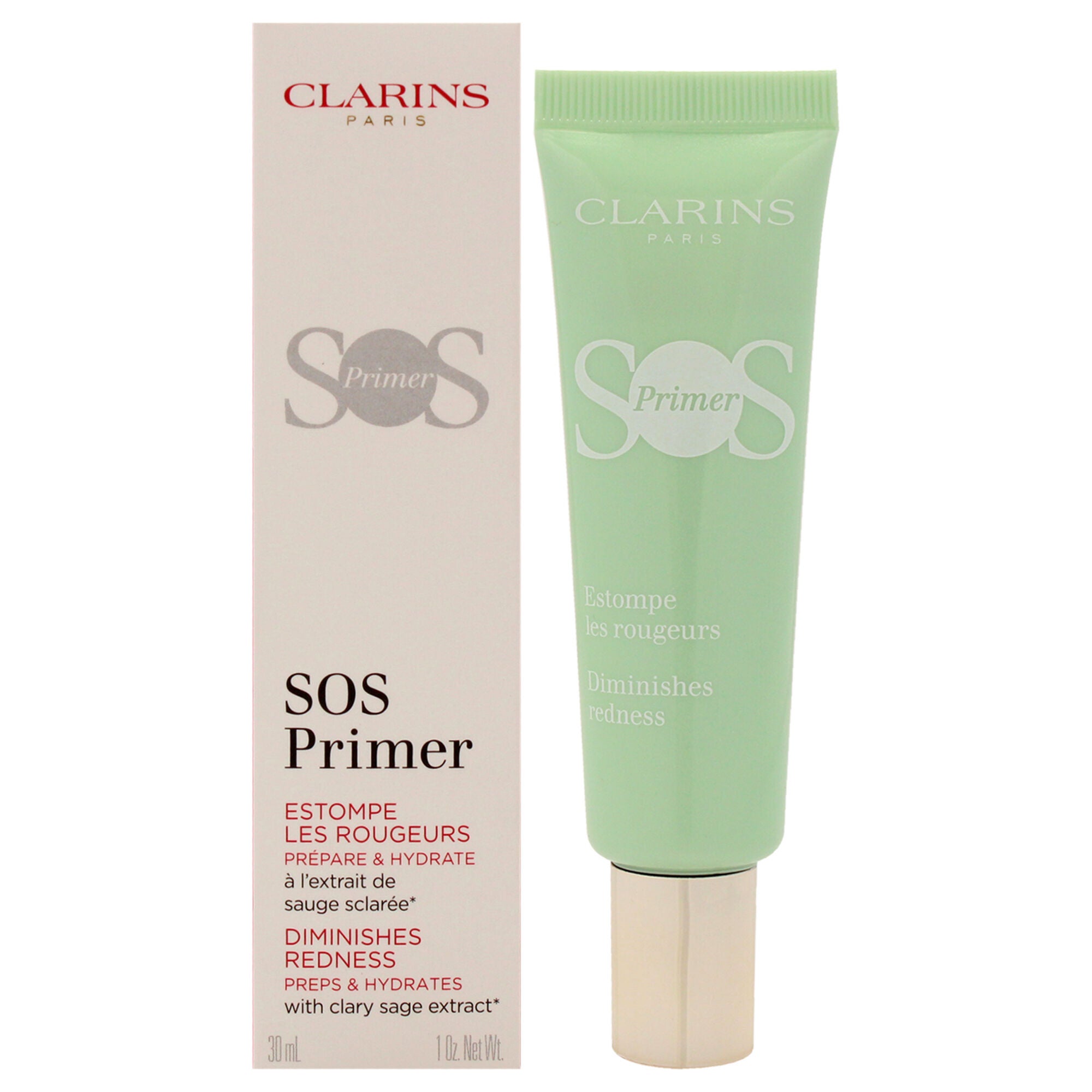 SOS Primer - Green by Clarins for Women - 1 oz Primer, See Description, hi-res image number 0