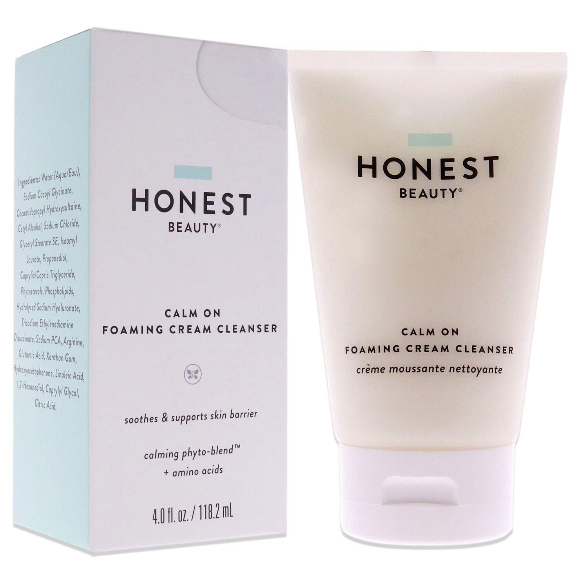 Calm on Foaming Cream Cleanser by Honest for Women - 4 oz Cleanser, , alternate image number 7