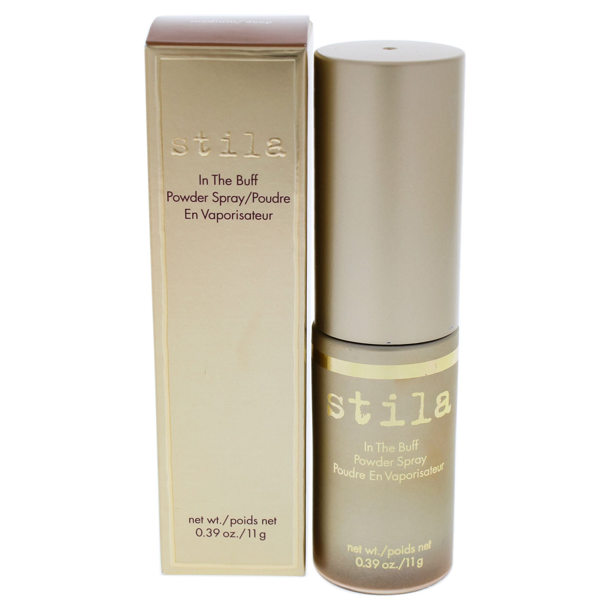 In The Buff Powder Spray - Medium-Deep by Stila for Women - 0.39 oz Makeup, See Description, hi-res image number 0