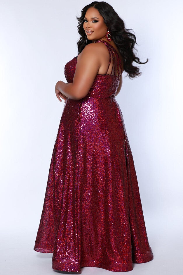 COSMIC FATE FORMAL DRESS, Magenta / Pink, alternate image number null
