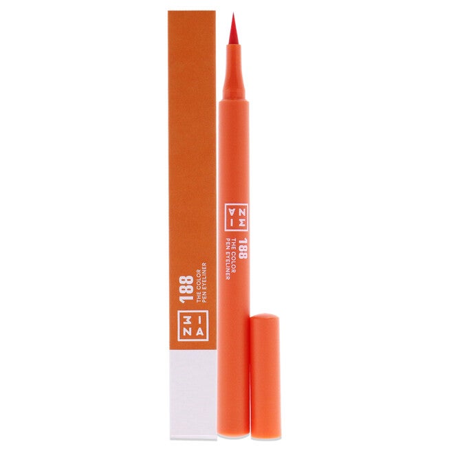 The Color Pen Eyeliner - 188 Orange by 3INA for Women - 0.034 oz Eyeliner, NA, hi-res image number null