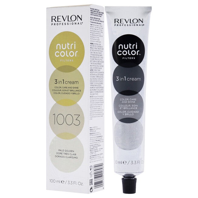Nutri Color Cream - 1003 Pale Gold by Revlon for Unisex - 3.3 oz Hair Color, , alternate image number 7