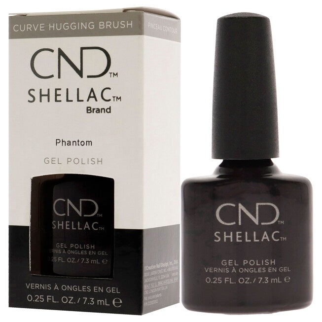 Shellac Nail Color - Phantom by CND for Women - 0.25 oz Nail Polish, , alternate image number 8