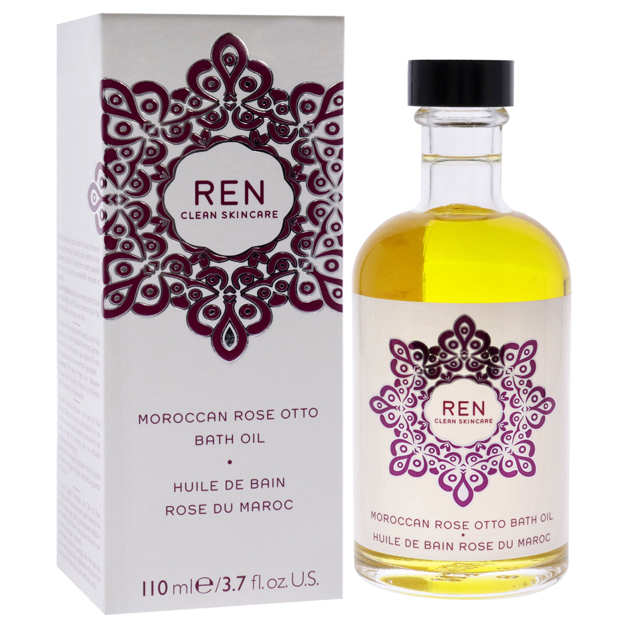 Moroccan Rose Otto Bath Oil by REN for Unisex - 3.7 oz Oil, , alternate image number 6