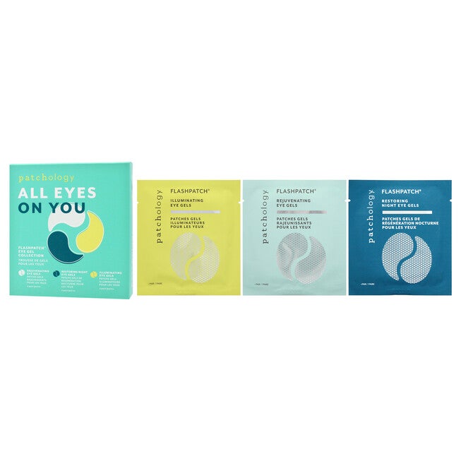 All Eyes On You Eye Perfecting Trio by Patchology for Unisex - 3 Pc Mask, See Description, alternate image number 3
