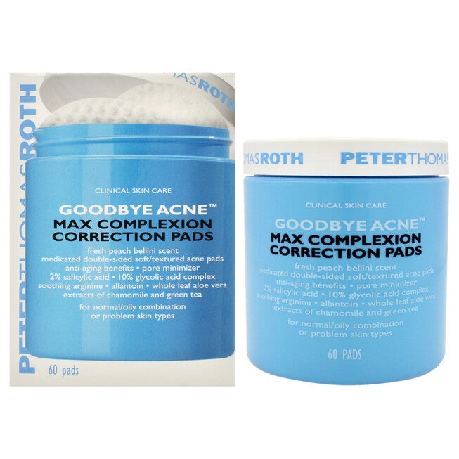 Max Complexion Correction Pads by Peter Thomas Roth for Unisex - 60 Pc Pads, See Description, hi-res image number 0