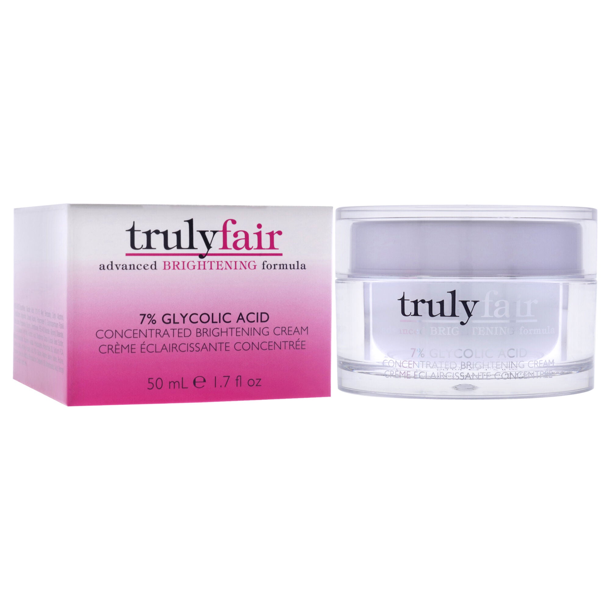 7 Percent Glycolic Acid Concentrated Brightening Cream by Truly Fair for Unisex - 1.7 oz Cream, See Description, alternate image number 1