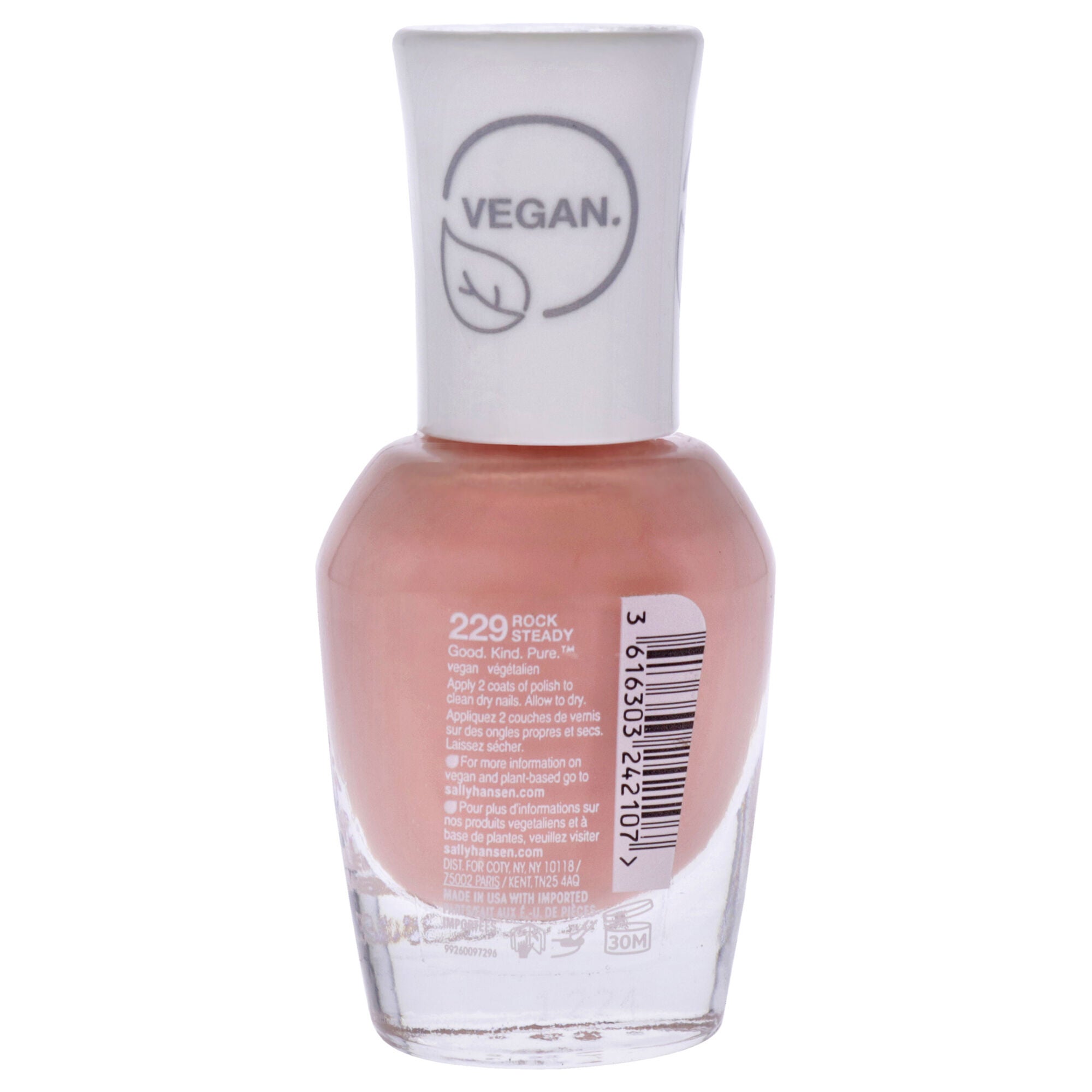 Good Kind Pure Vegan - 229 Rock Steady by Sally Hansen for Women - 0.33 oz Nail Polish, See Description, alternate image number 2