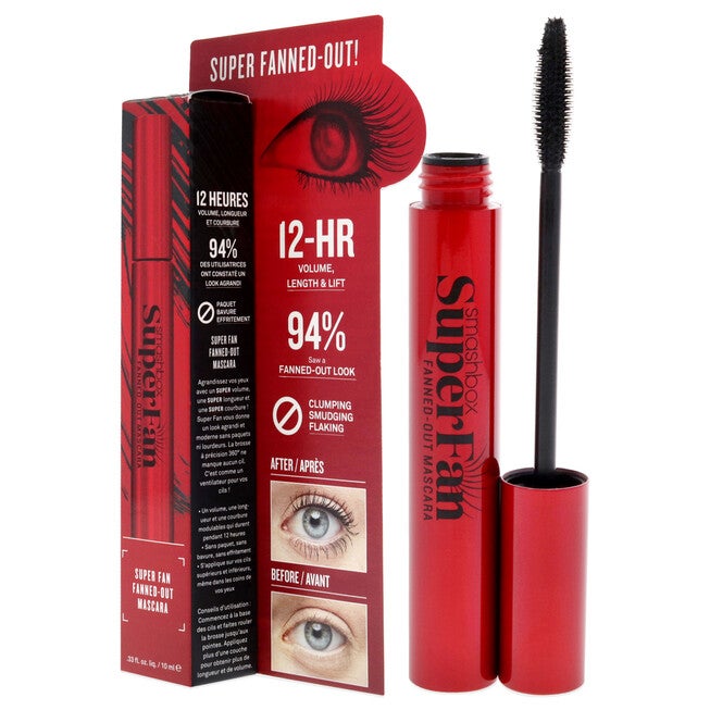 Super Fan Mascara - Black by SmashBox for Women - 0.33 oz Mascara, See Description, alternate image number 3