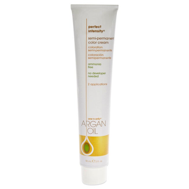 Argan Oil Perfect Intensity Semi-Permanent Color Cream - Electric Teal by One n Only for Unisex - 3 oz Hair Color, See Description, alternate image number 3