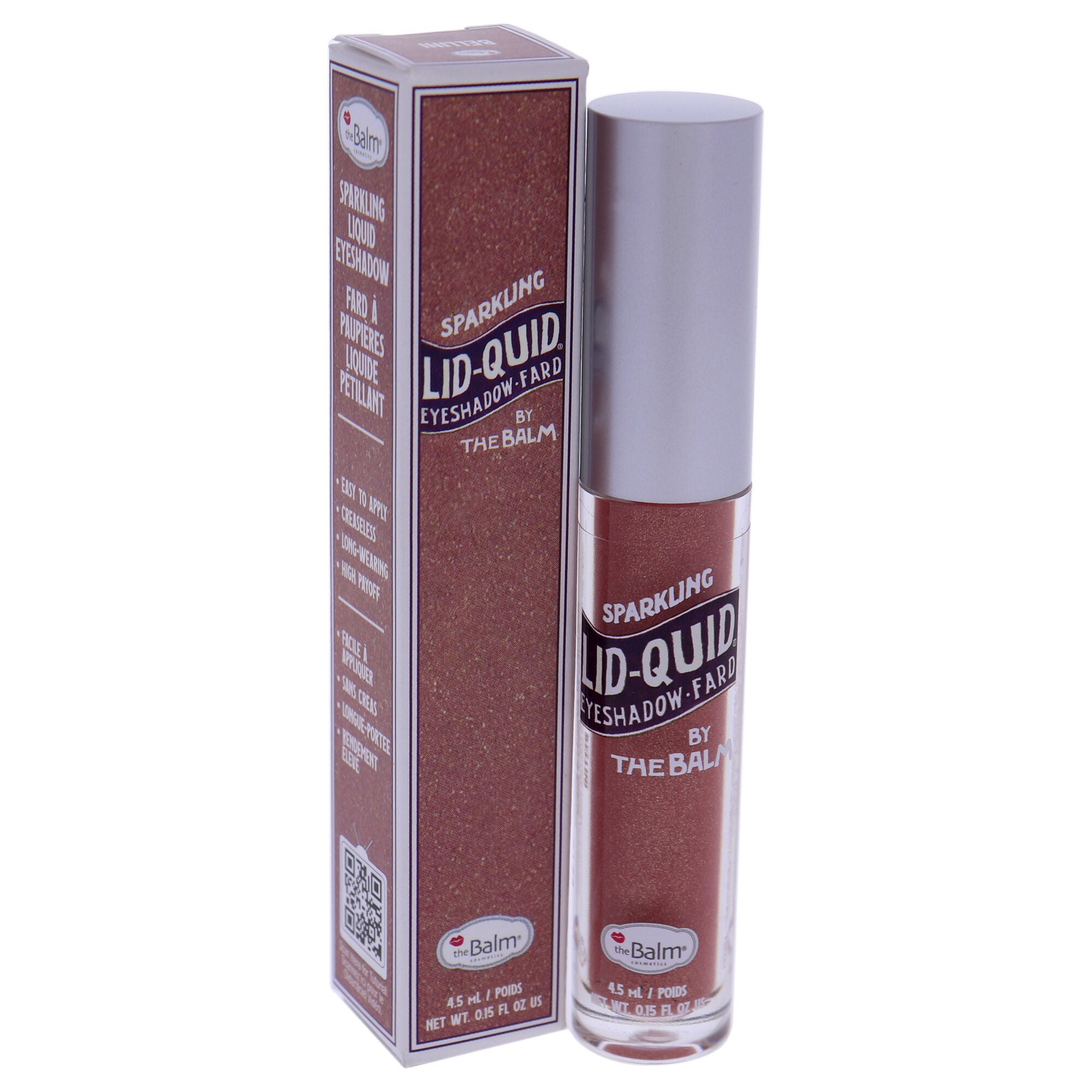 Lid-Quid Sparkling Liquid Eyeshadow - Bellini by the Balm for Women - 0.15 oz Eyeshadow, , alternate image number 7
