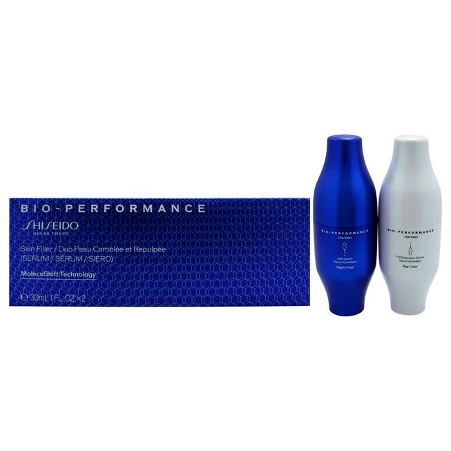 Bio-Performance Skin Filler Serum - Day and Night by Shiseido for Women - 2 x 1 oz Serum, See Description, hi-res image number 0