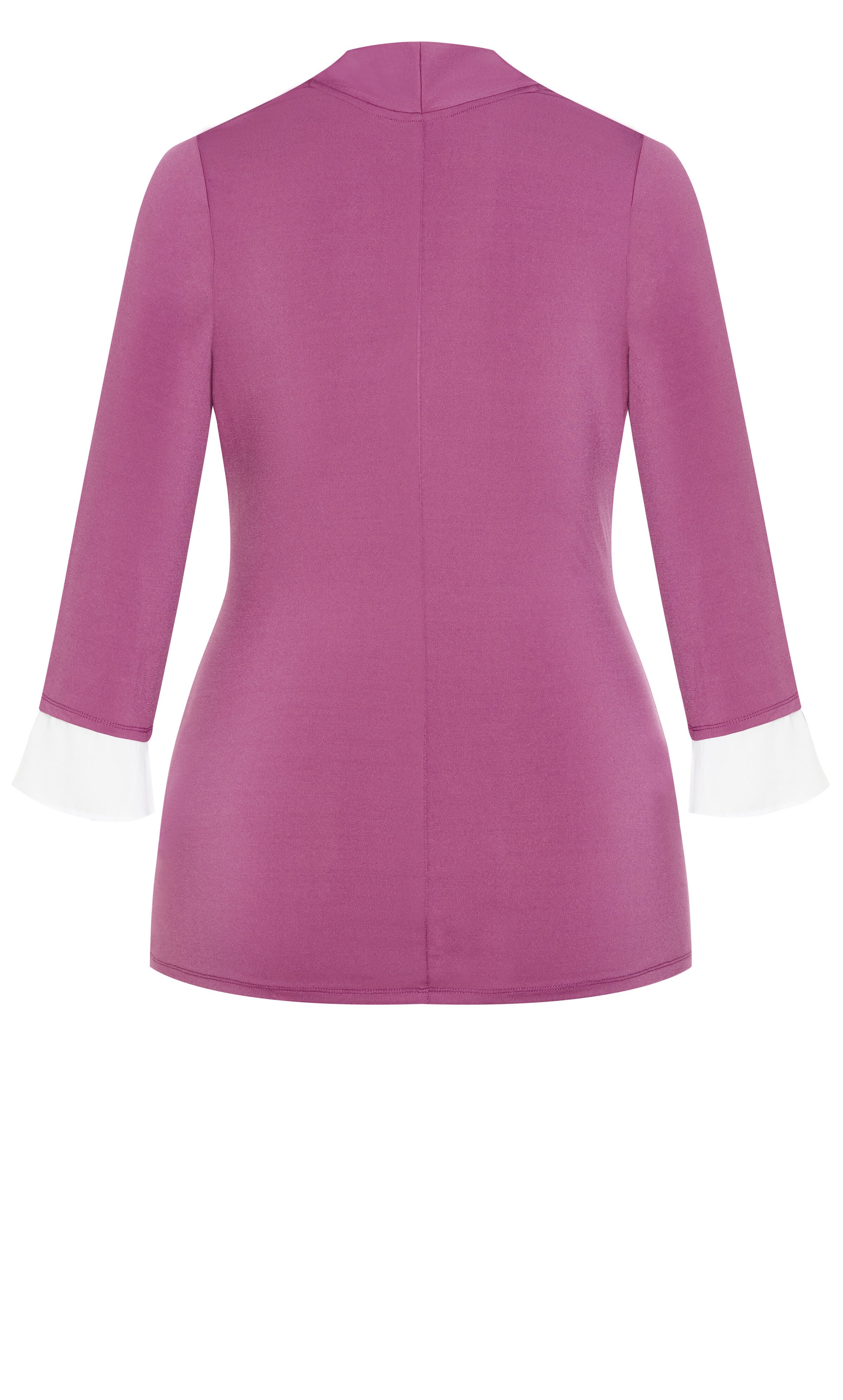 Roselyn Wrap Top - magenta, , alternate image number 3