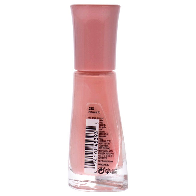 Insta-Dri Nail Color - 213 Mauve It by Sally Hansen for Women - 0.31 oz Nail Polish, See Description, alternate image number 1