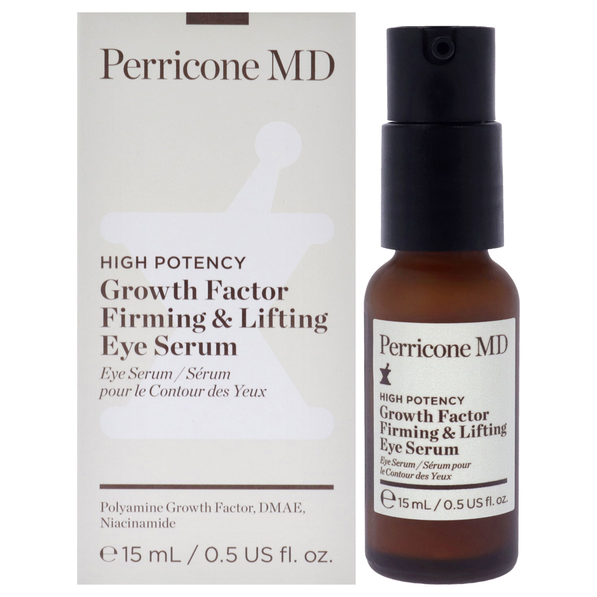 High Potency Growth Factor Firming and Lifting Eye Serum by Perricone MD for Unisex - 0.5 oz Serum, , alternate image number 4