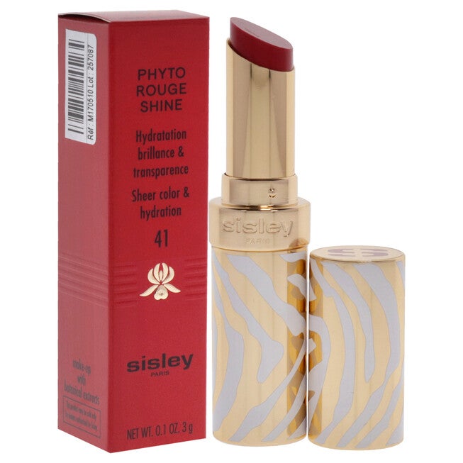Phyto-Rouge Shine Lipstick - 41 Sheer Red Love by Sisley for Women - 0.1 oz Lipstick (Refillable), , alternate image number 6