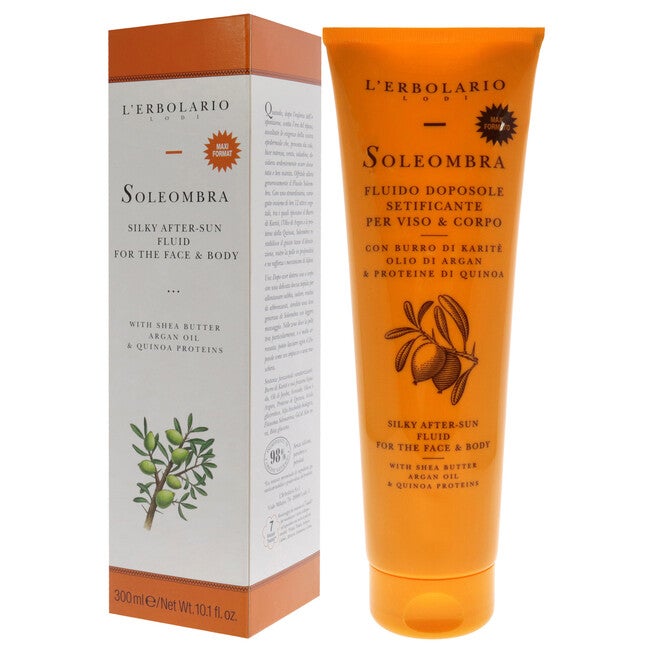 Soleombra Silky After-Sum Fluid by LErbolario for Unisex - 10.1 oz Sunscreen, , alternate image number 7