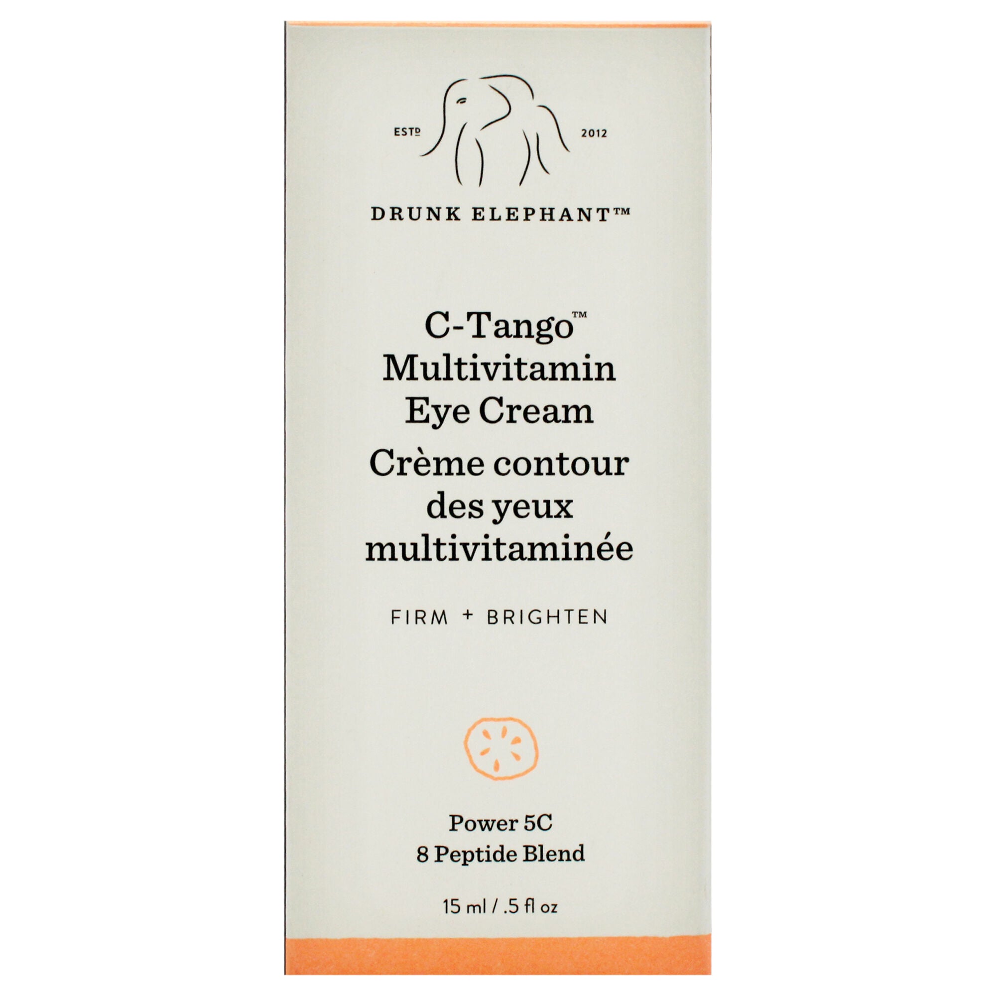 C-Tango Multivitamin Eye Cream by Drunk Elephant for Women - 0.5 oz Cream, White, alternate image number 4