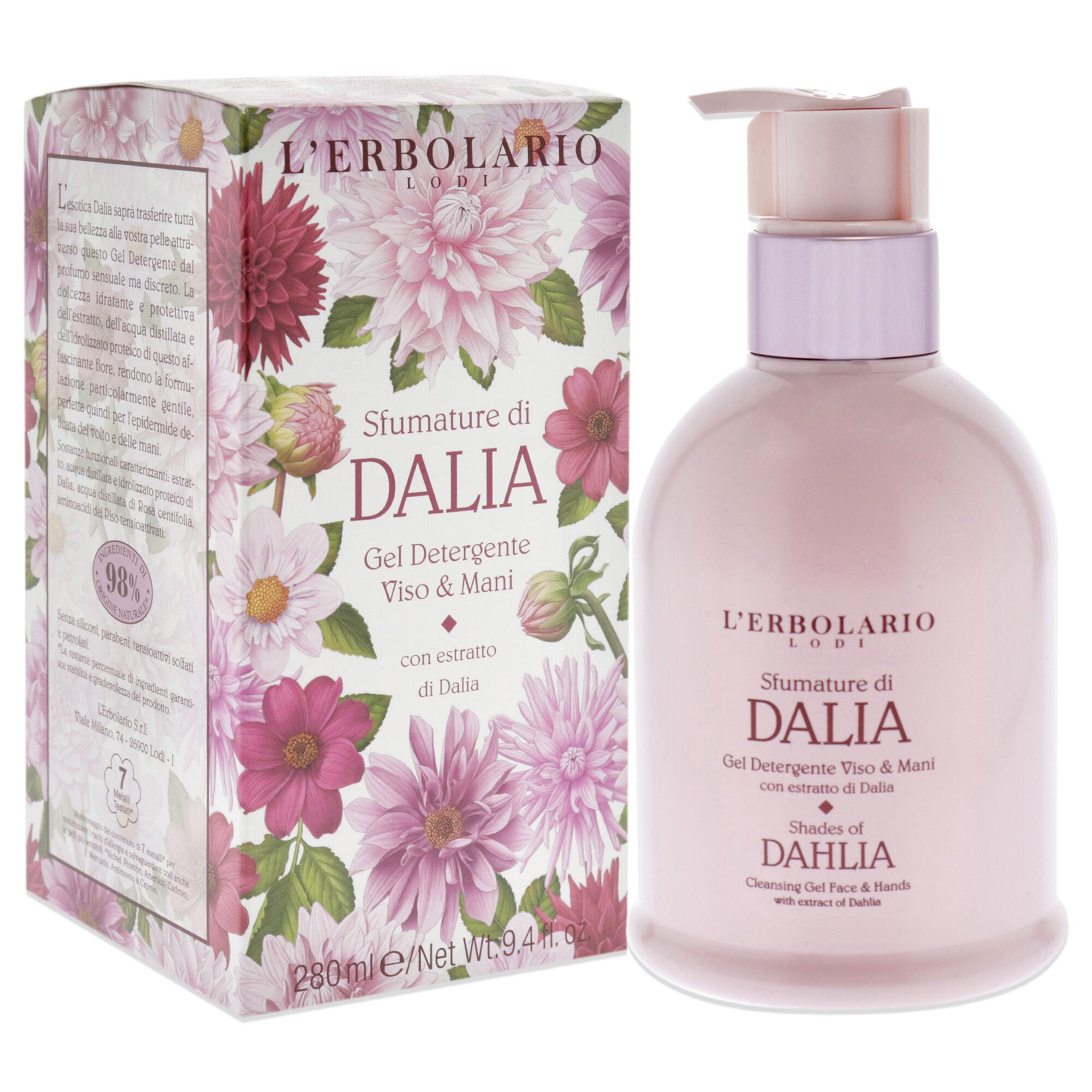 Cleansing Gel - Shades of Dahlia by LErbolario for Women - 9.4 oz Cleanser, , alternate image number 6