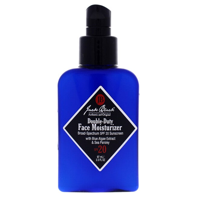 Double-Duty Face Moisturizer SPF 20 Sunscreen by Jack Black for Men - 3.3 oz Moisturizer, , alternate image number 2