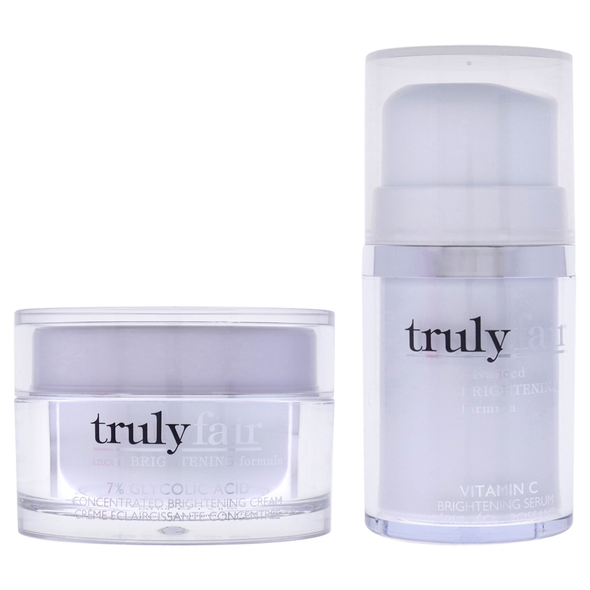 Truly Fair Kit by Truly Fair for Unisex - 2 Pc Kit 1.7oz 7 Percent Glycolic Acid Concentrated Brightening Cream, 1oz Vitamin C Brightening Serum, , alternate image number 5