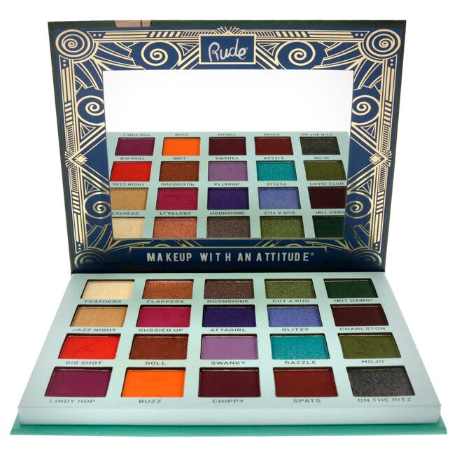 The Roaring 20s Eyeshadow Palette - Reckless by Rude Cosmetics for Women - 1.06 oz Eye Shadow, , alternate image number 5