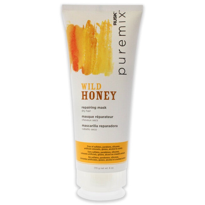 Puremix Wild Honey Repairing Mask - Dry Hair by Rusk for Unisex - 6 oz Mask, NA, hi-res image number null