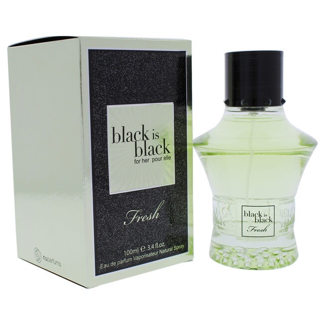 Black is Black Fresh by Nuparfums for Women - 3.4 oz EDP Spray, See Description, alternate image number 2