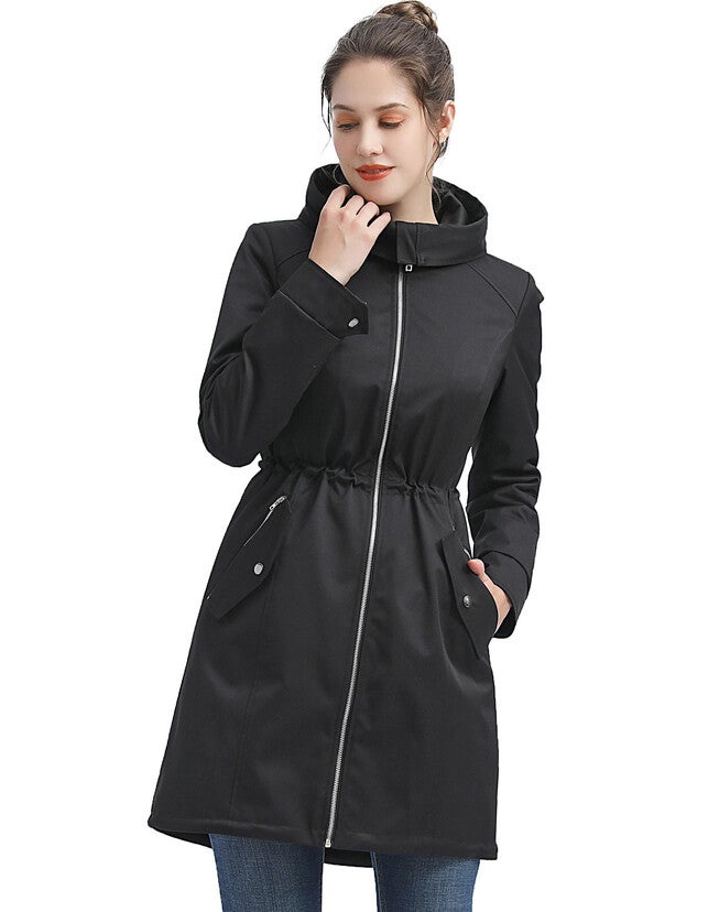 Zip-Out Lined Hooded Raincoat, , alternate image number null