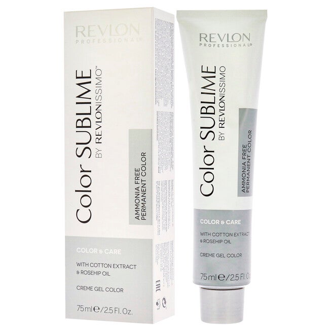 Revlonissimo Color Sublime - 6.35 Dark Amber Blonde by Revlon for Unisex - 2.5 oz Hair Color, See Description, alternate image number 3