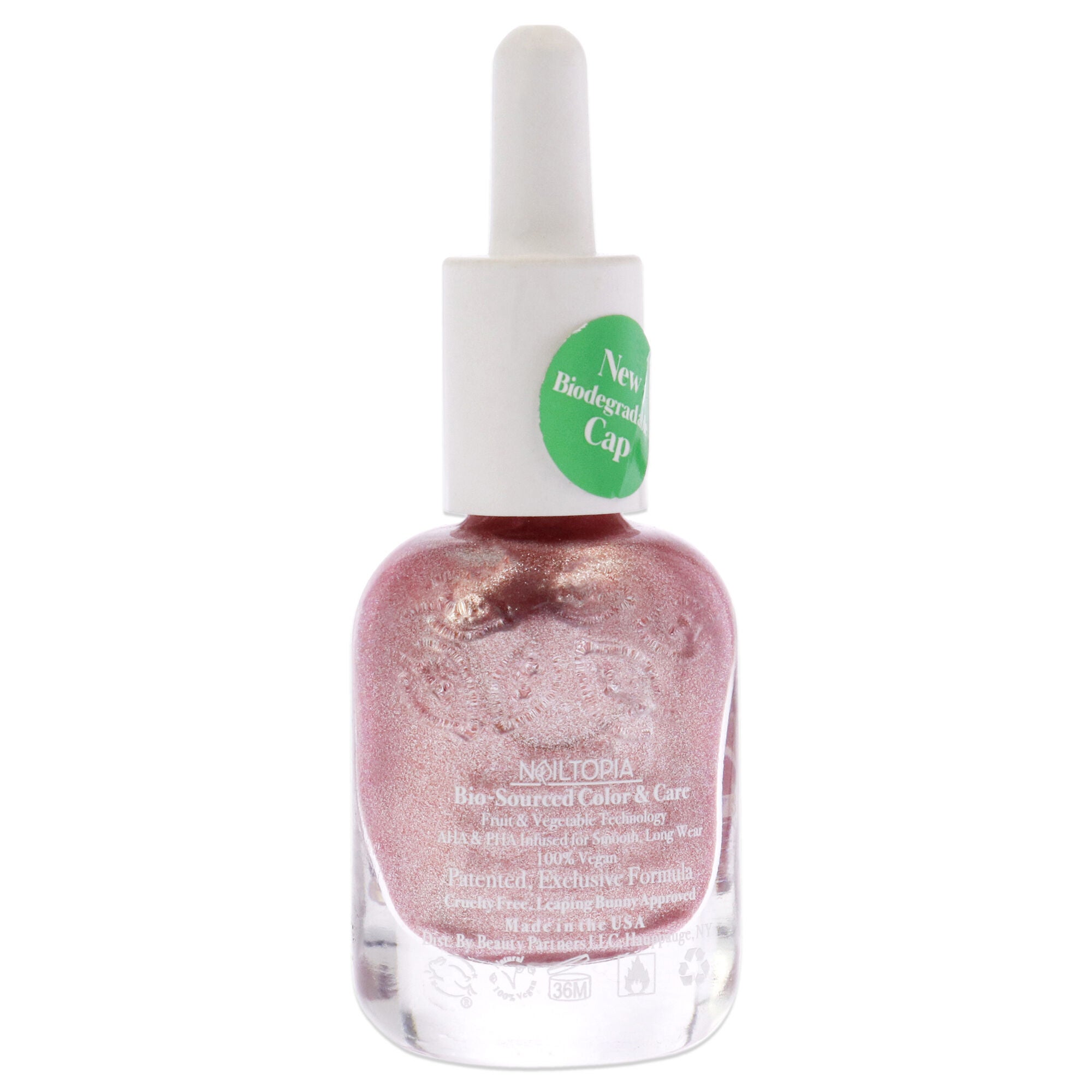 Bio-Sourced Chip Free Nail Lacquer - Nails and Tiaras by Nailtopia for Women - 0.41 oz Nail Polish, , alternate image number 3