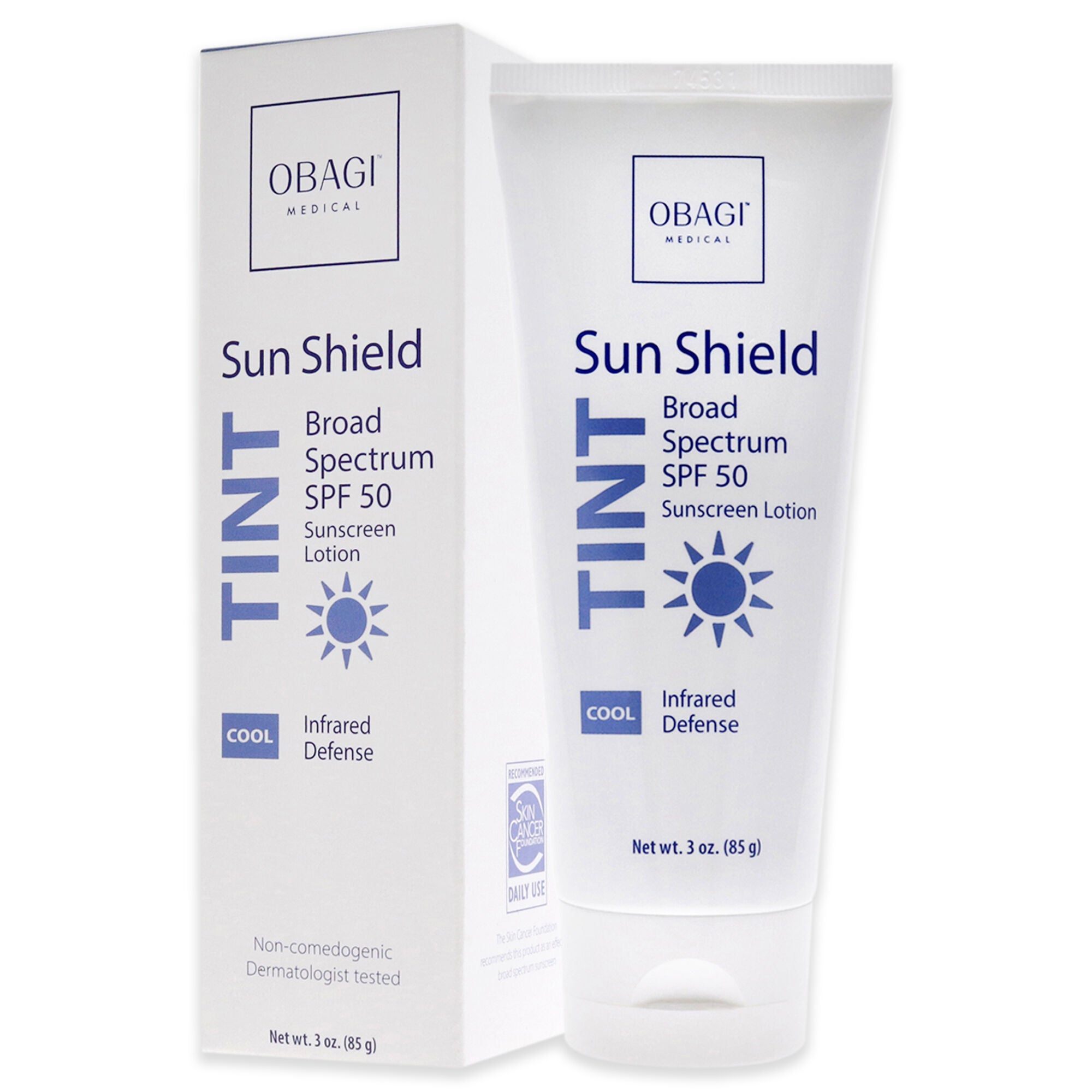 Sun Shield Tint SPF 50 - Cool by Obagi for Unisex - 3 oz Sunscreen, , alternate image number 8