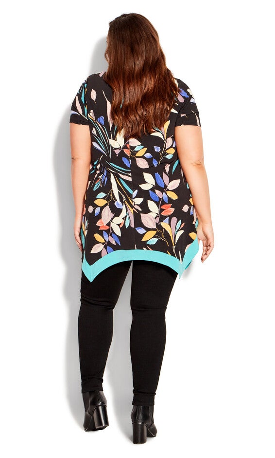 Colette Print Tunic - black, , alternate image number 3