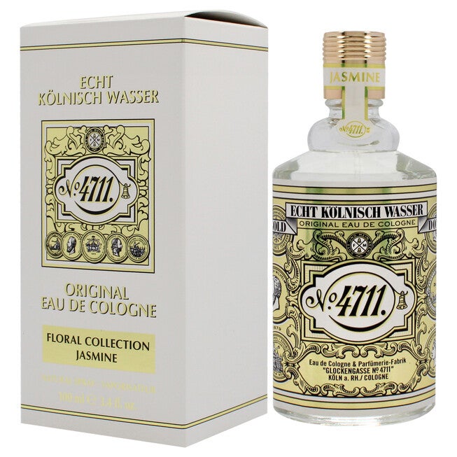 4711 Floral Collection - Jasmine by Muelhens for Unisex - 3.4 oz EDC Spray, See Description, alternate image number 3