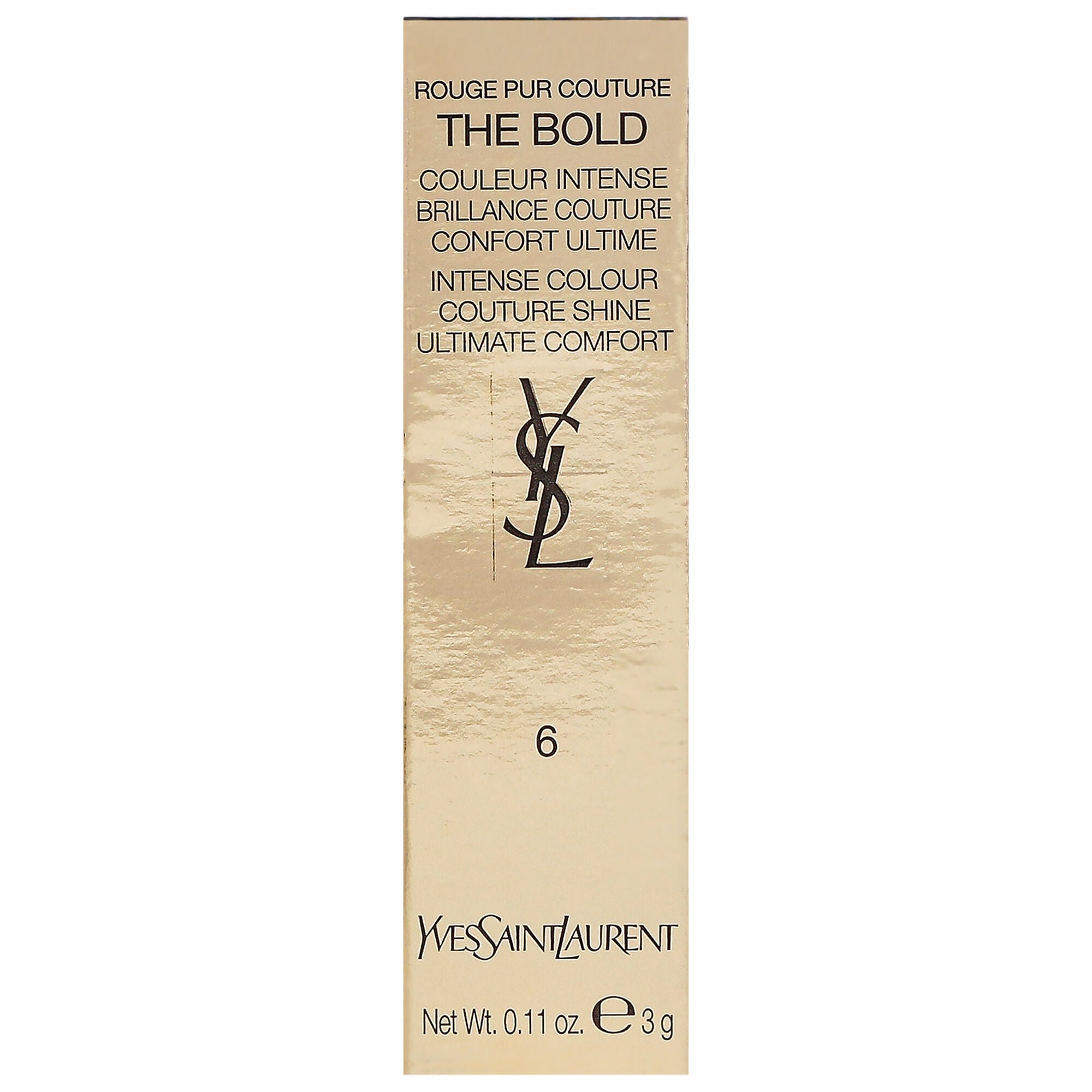 Rouge Pur Couture The Bold Lipstick - 6 Reignited Amber by Yves Saint Laurent for Women - 0.11 oz Lipstick, Brown, alternate image number 3