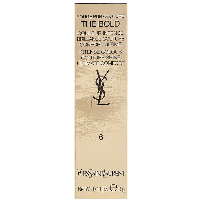 Rouge Pur Couture The Bold Lipstick - 6 Reignited Amber by Yves Saint Laurent for Women - 0.11 oz Lipstick, Brown, alternate image number 3