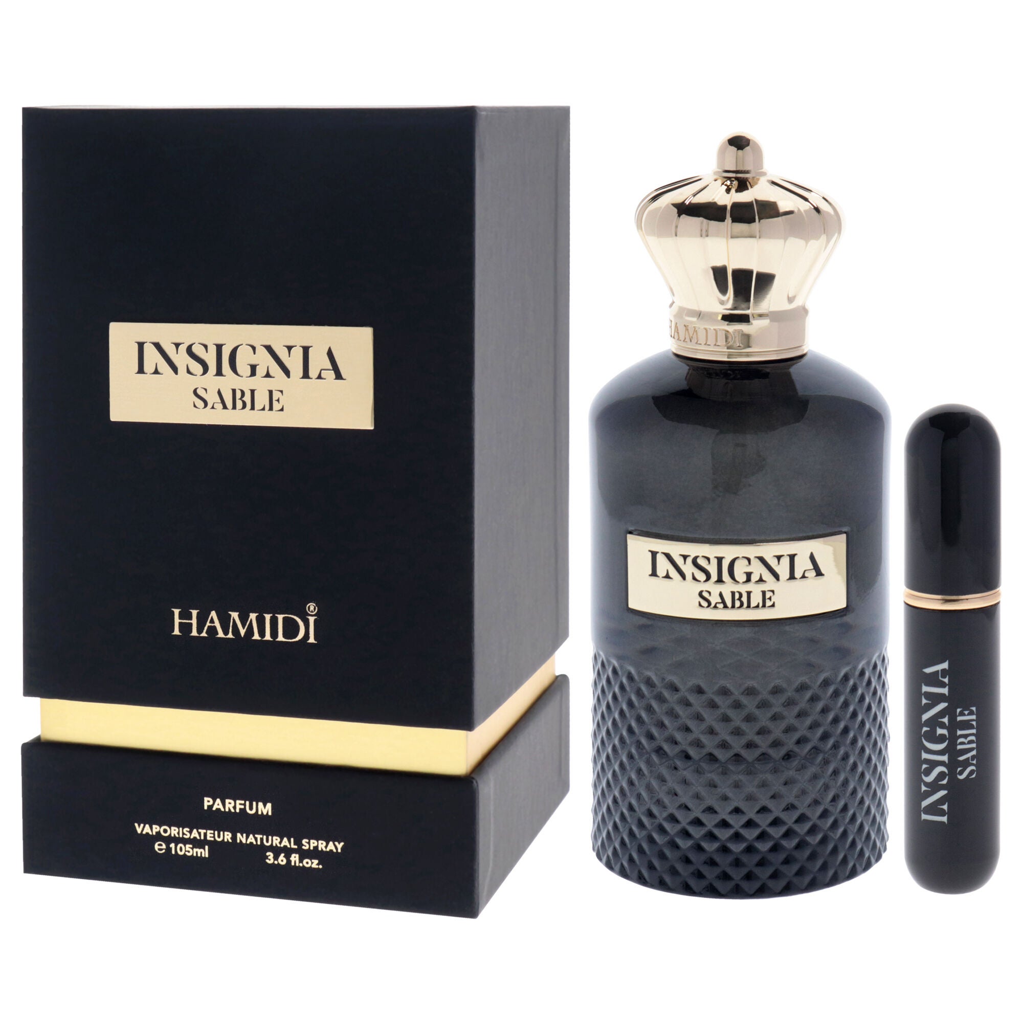 Insignia - Sable by Hamidi for Unisex - 3.6 oz Parfum Spray, See Description, alternate image number 3