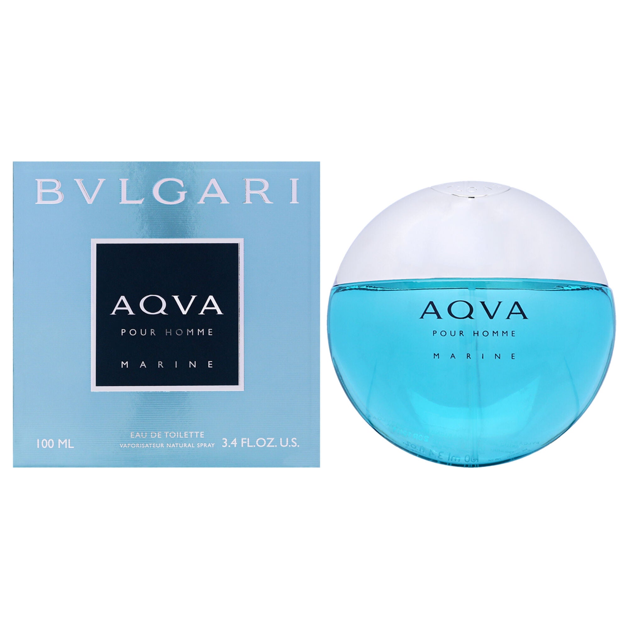 Bvlgari Aqva Marine by Bvlgari for Men - 3.4 oz EDT Spray, See Description, hi-res image number 0