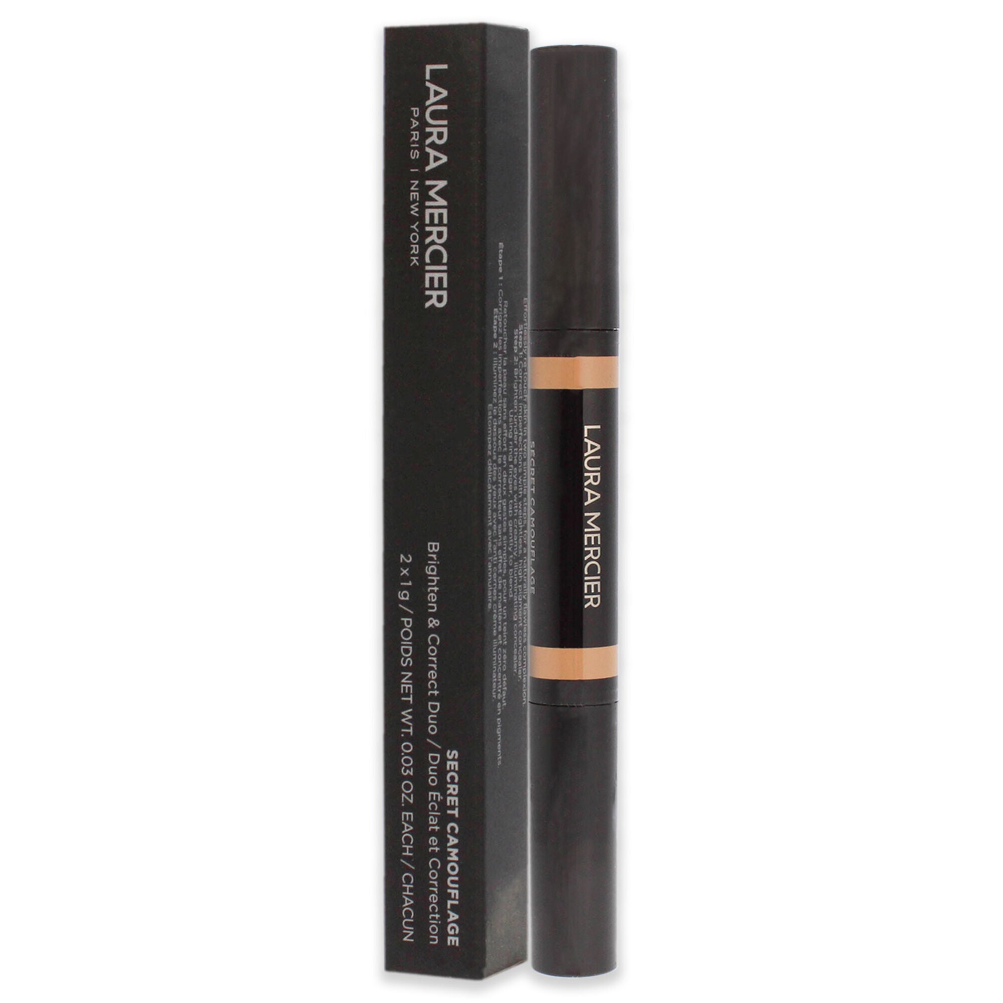 Secret Camouflage Concealer Duo Stick - 3C Medium with Cool Undertones by Laura Mercier for Women - 0.06 oz Concealer, See Description, alternate image number 3