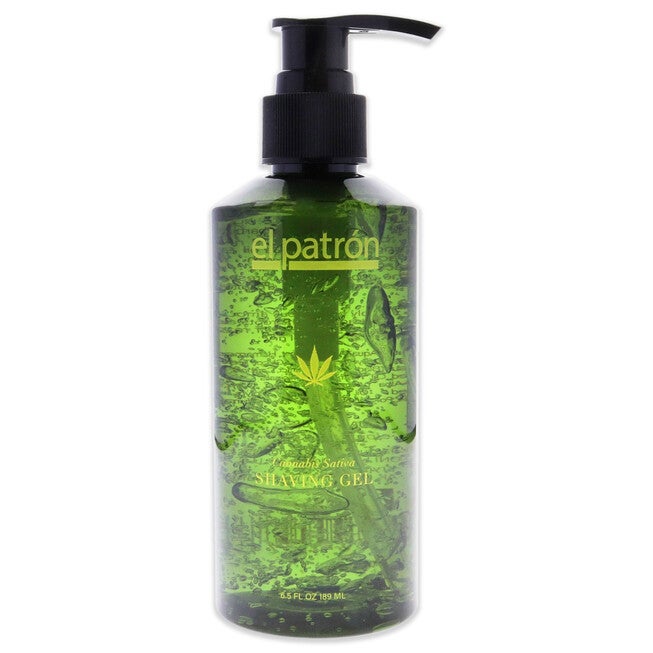 Cannabis Sativa Shaving Gel by El Patron for Men - 6.5 oz Shaving Gel, NA, hi-res image number null