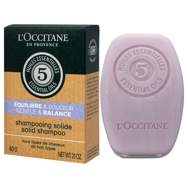 Gentle and Balance Solid Shampoo by LOccitane for Unisex - 2.1 oz Shampoo, , alternate image number 7