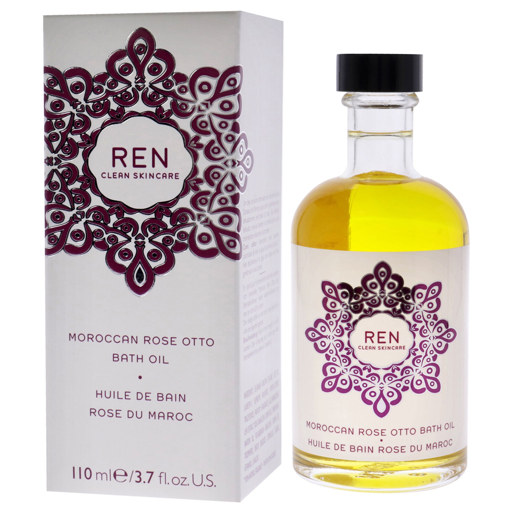 Moroccan Rose Otto Bath Oil by REN for Unisex - 3.7 oz Oil, , alternate image number 7
