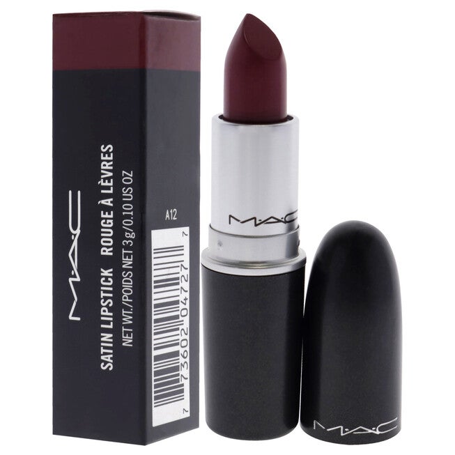 Satin Lipstick - 801 Amorous by MAC for Women - 0.10 oz Lipstick, See Description, alternate image number 3