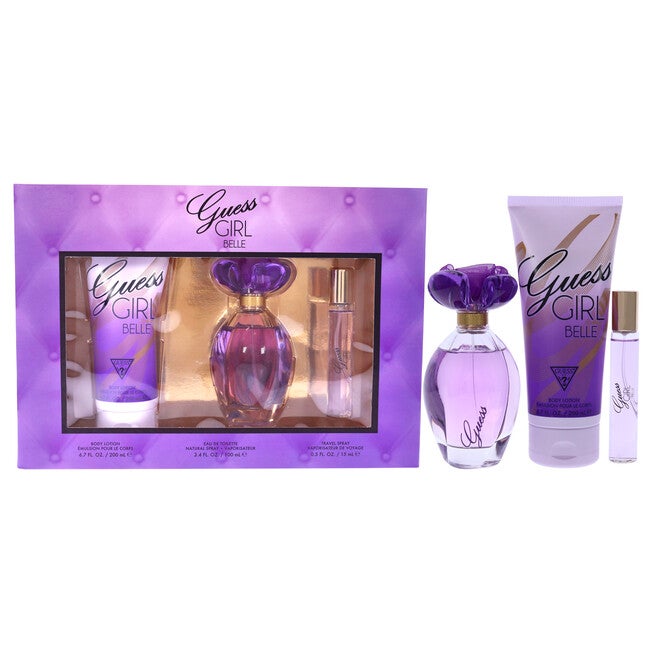 Guess Girl Belle by Guess for Women - 3 Pc Gift Set 3.4oz EDT Spray , 0.5oz EDT Travel Spray, 6.7oz Body Lotion, , alternate image number 6