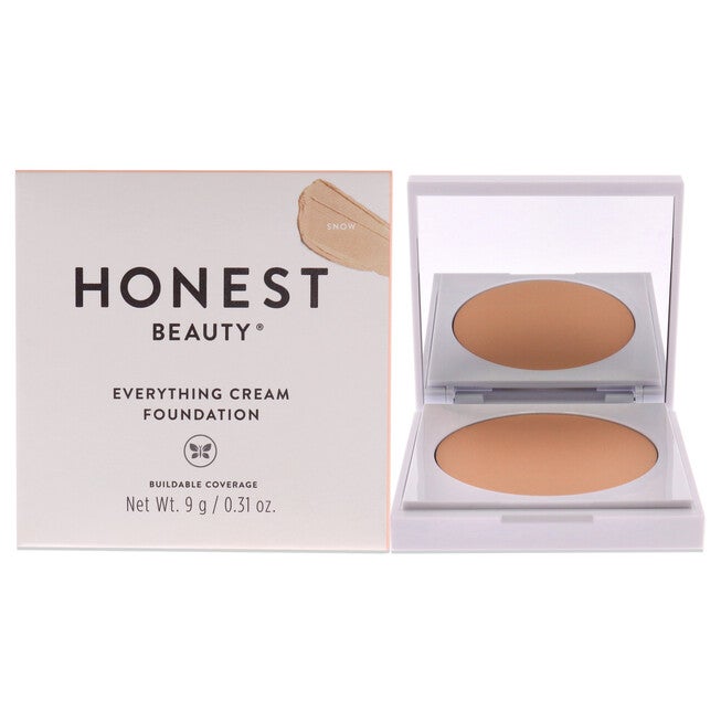 Everything Cream Foundation Compact - Snow by Honest for Women - 0.31 oz Foundation, See Description, hi-res image number 0